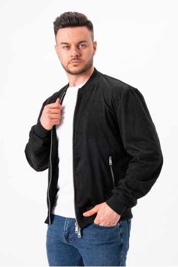 Бомбер м.с. K.O.R 16006 Чорний (BLACK)