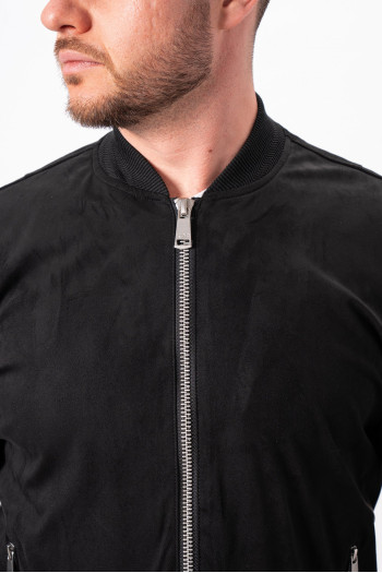Бомбер м.с. K.O.R 16006 Чорний (BLACK)