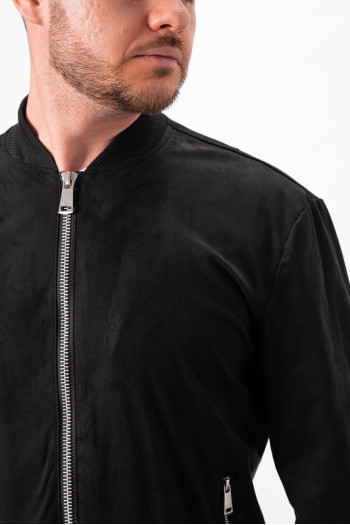 Бомбер м.с. K.O.R 16006 Чорний (BLACK)