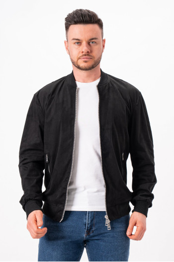 Бомбер м.с. K.O.R 16006 Чорний (BLACK)
