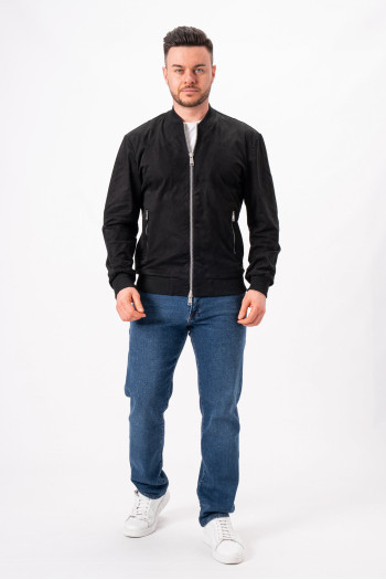 Бомбер м.с. K.O.R 16006 Чорний (BLACK)