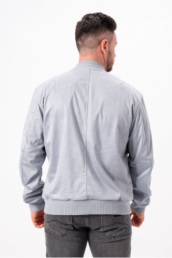 Бомбер м.с. K.O.R 16006 Світло-сірий (LIGHT GREY)