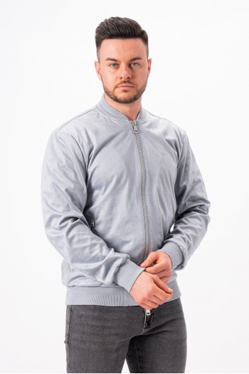 Бомбер м.с. K.O.R 16006 Світло-сірий (LIGHT GREY)