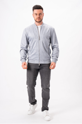 Бомбер м.с. K.O.R 16006 Світло-сірий (LIGHT GREY)