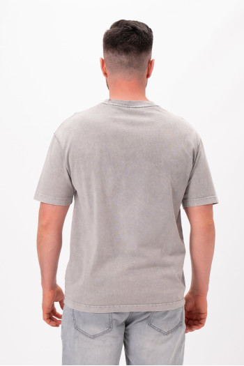 Футболка однотонна K.O.R АРТ.579-1 Сірий (GREY)