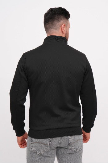 Бомбер K.O.R 7587-1 Чорний (BLACK)