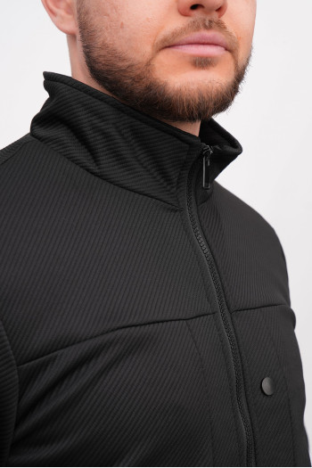 Бомбер K.O.R 7587-1 Чорний (BLACK)
