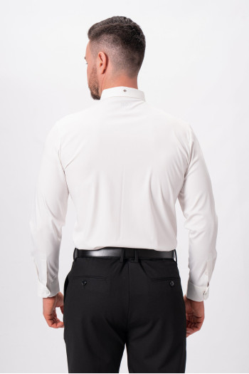 Сорочка однотонна K.O.R 4107 Білий (White)