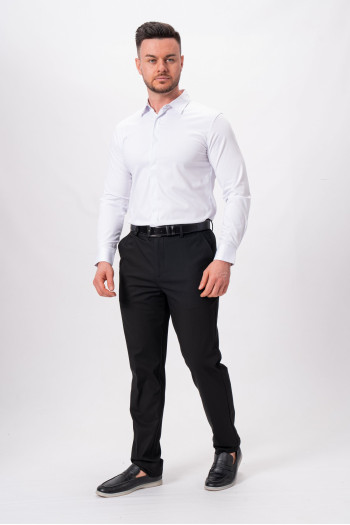 Сорочка однотонна K.O.R 4109 Білий (White)