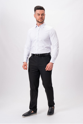 Сорочка однотонна K.O.R 4106 Білий (White)