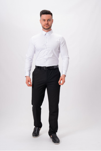 Сорочка однотонна K.O.R 4110 Білий (White)