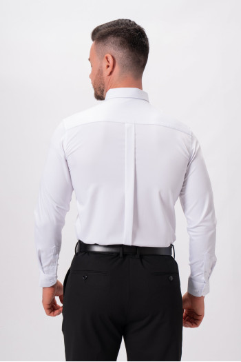 Сорочка однотонна K.O.R 4110 Білий (White)