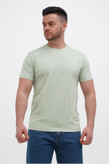 Футболка SLIM FIT K.O.R АРТ.616-2 Оливковий (L.GREEN, кол.68)