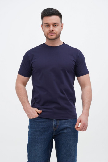Футболка SLIM FIT K.O.R АРТ.616-2 Темно-синій (D.BLUE, кол.25)