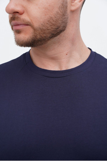 Футболка SLIM FIT K.O.R АРТ.616-2 Темно-синій (D.BLUE, кол.25)