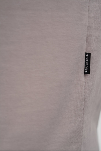 Футболка SLIM FIT K.O.R АРТ.616-2 Бежевий (GREY COFFEE, кол.130)