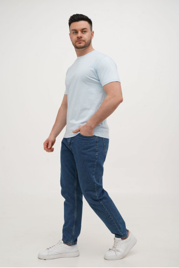 Футболка SLIM FIT K.O.R АРТ.616-2 Блакитний (L.BLUE, кол.107)
