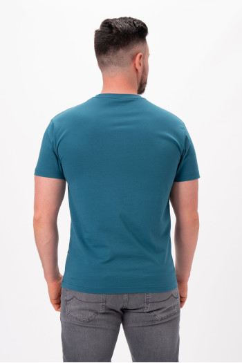 Футболка SLIM FIT K.O.R АРТ.616-2 Аквамарин (PEACOCK, кол.52)