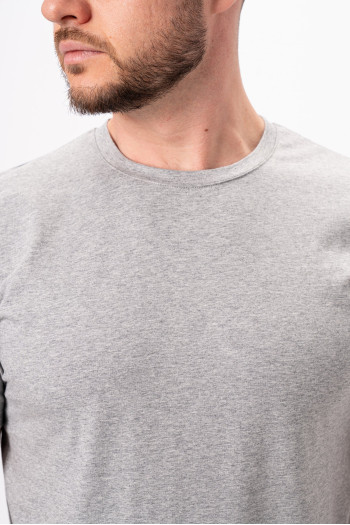 Футболка SLIM FIT K.O.R АРТ.616-2 Сірий (FLOWER GREY, кол.73)