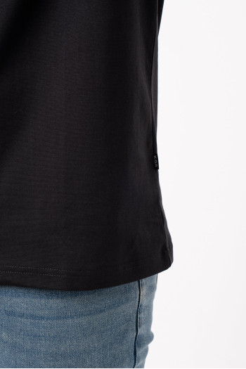 Футболка однотонна K.O.R 2009 Чорний (BLACK)