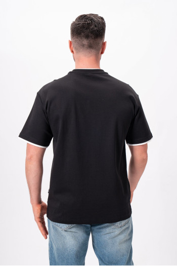 Футболка однотонна K.O.R АРТ.2301 Чорний  (BLACK)