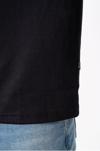 Футболка однотонна K.O.R АРТ.2301 Чорний  (BLACK)