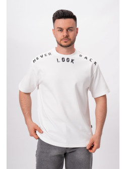 Футболка з принтом K.O.R 21191 Білий (WHITE)