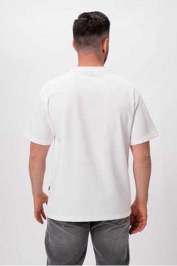 Футболка з принтом K.O.R 21191 Білий (WHITE)
