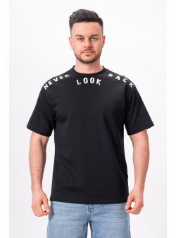 Футболка з принтом K.O.R 21191 Чорний (BLACK)
