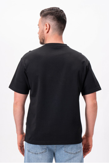 Футболка з принтом K.O.R 21191 Чорний (BLACK)