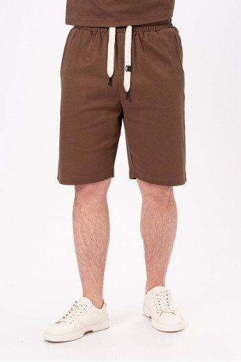Комплект футболка + шорти K.O.R 9073 Коричневий (BROWN)