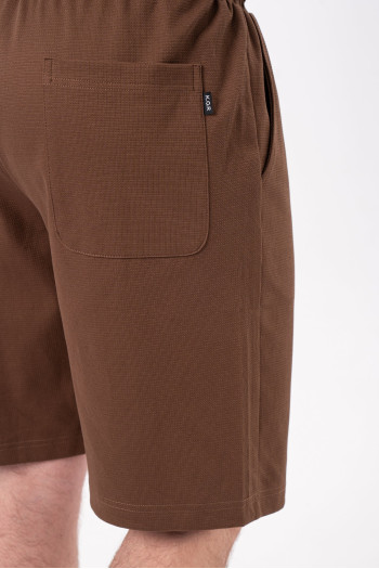 Комплект футболка + шорти K.O.R 9073 Коричневий (BROWN)