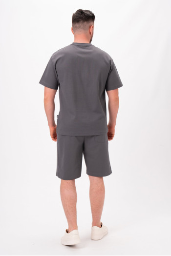 Комплект футболка + шорти K.O.R 9073 Сірий (GREY)