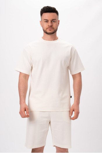 Комплект футболка + шорти K.O.R 9073 Молочний (WHITE)