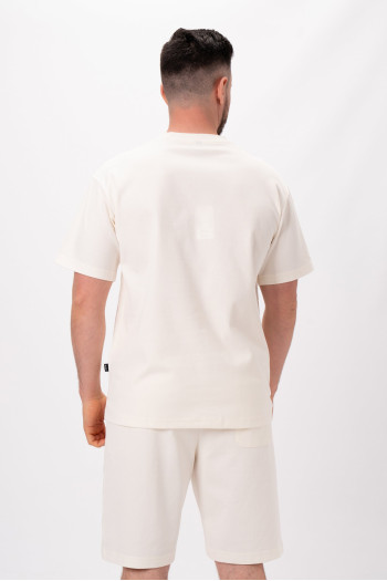 Комплект футболка + шорти K.O.R 9073 Молочний (WHITE)