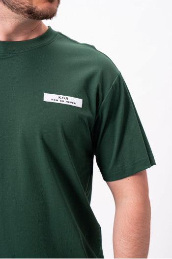 Футболка однотонна K.O.R 26165 Зелений (GREEN)