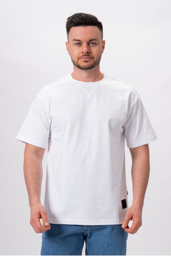 Футболка однотонна K.O.R 2059 Білий (WHITE)