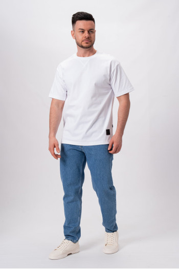 Футболка однотонна K.O.R 2059 Білий (WHITE)