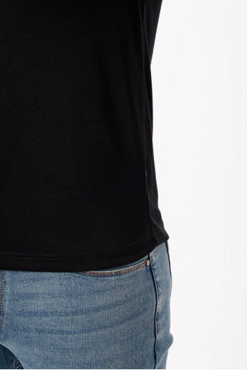 Футболка однотонна K.O.R АРТ.6928 Чорний (black)