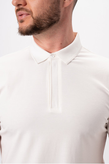 Футболка поло однотонна K.O.R 50201 Білий (white)