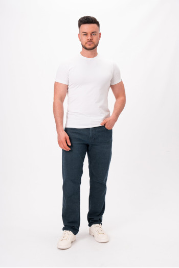 Джинси comfort fit K.O.R 6719 Синьо-зелений (INVEN HK)
