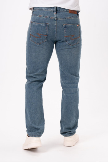 Джинси slim fit K.O.R 1989 Синій (Blue)