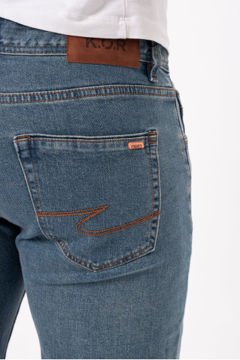 Джинси slim fit K.O.R 1989 Синій (Blue)