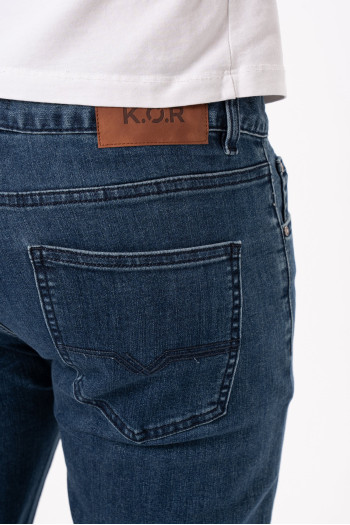 Джинси comfort fit K.O.R 1987 Темно-синій (Blue)