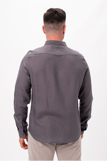 Сорочка льон K.O.R 8325 Сірий (Grey)