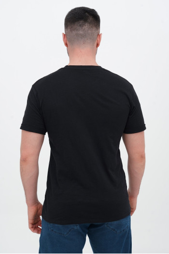 Футболка однотонна K.O.R 208-2 Чорний (№16 black)
