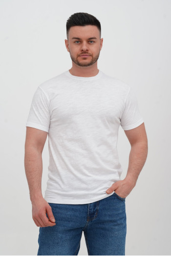 Футболка однотонна K.O.R 208-2 Білий (№8 white)
