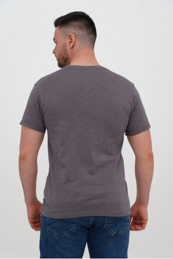 Футболка однотонна K.O.R 208-2 Сірий (№33 grey)