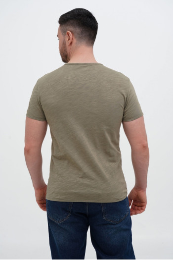 Футболка K.O.R АРТ.037-6 Хакі (ARMY GREEN)