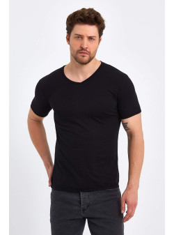 Футболка K.O.R АРТ.037-6 Чорний (BLACK)